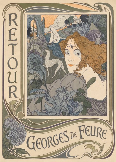 Georges de Feure Retour No4 - Juliste