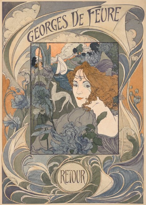 Georges de Feure Retour No6 - Juliste