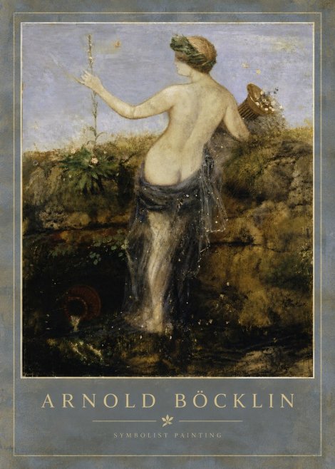 Arnold Böcklin Nymph in a Spring Forest No4 - Juliste