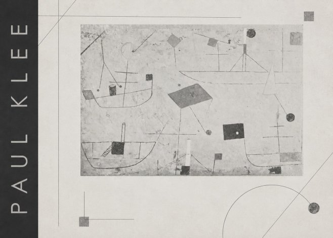 Paul Klee Seascape with Boats No2 - Juliste