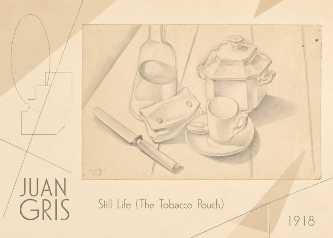 Juan Gris Still Life (the Tobacco Pouch) No6 - Juliste