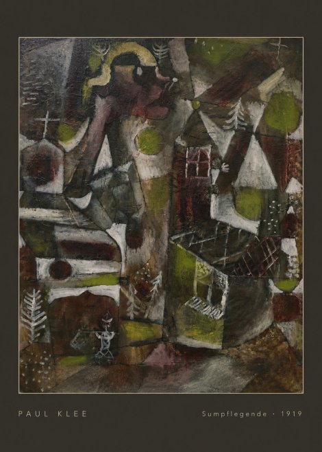 Paul Klee Sumpflegende II No5 - Juliste