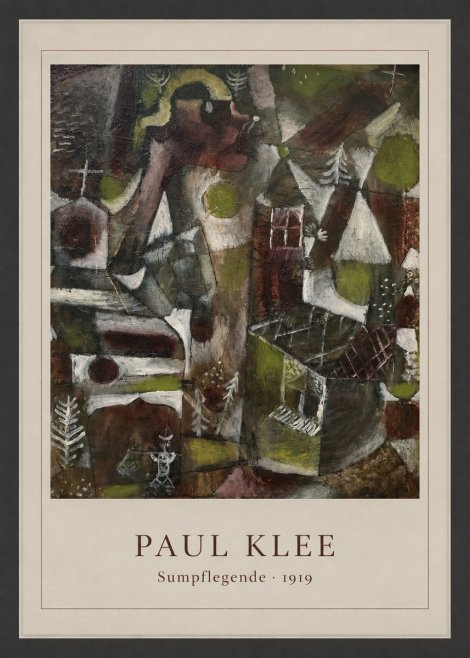 Paul Klee Sumpflegende II No6 - Juliste