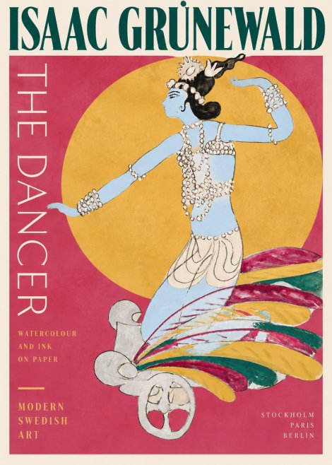 Isaac Grünewald Dancer on a Chariot No3 - Juliste