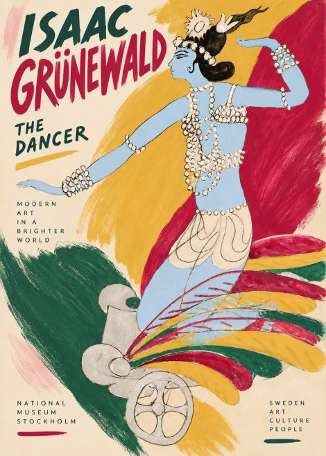 Isaac Grünewald Dancer on a Chariot No6 - Juliste