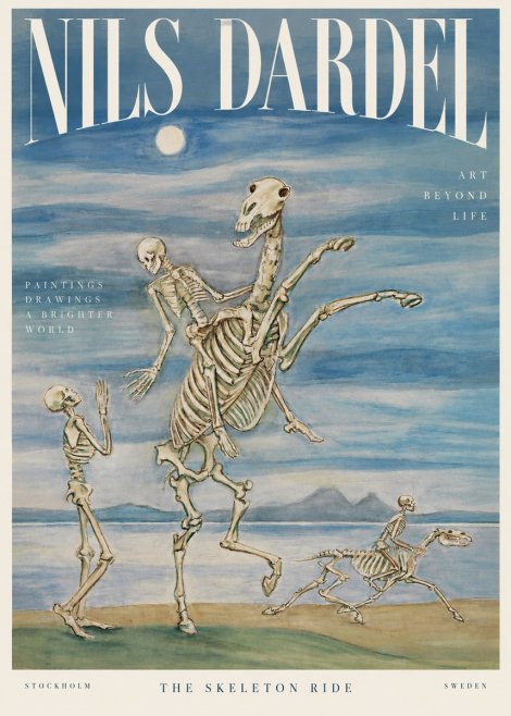 Nils Dardel The Dancer No3 - Juliste
