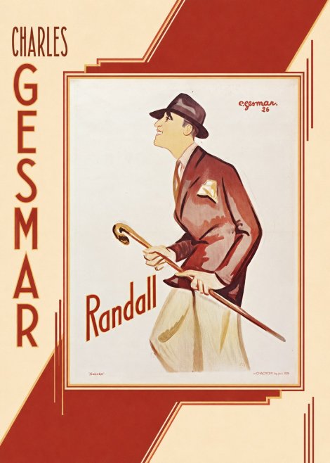 Charles Gesmar Randall I No2 - Juliste
