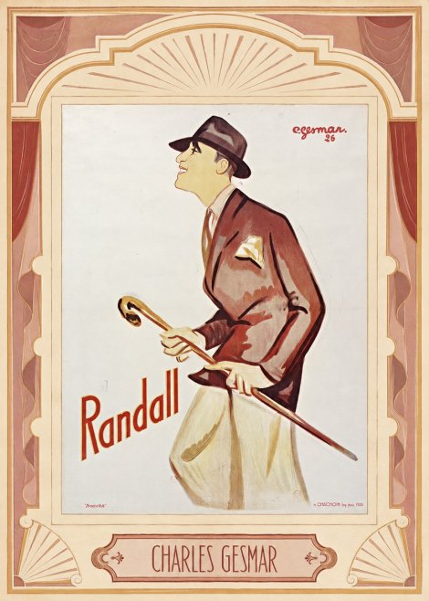 Charles Gesmar Randall I No3 - Juliste