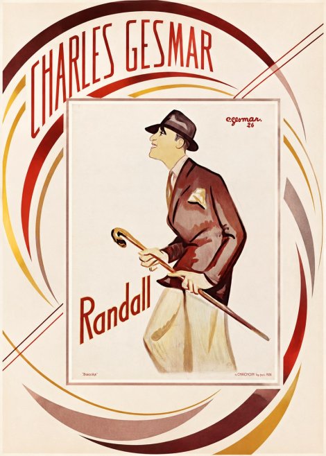 Charles Gesmar Randall I No6 - Juliste