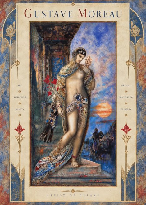 Gustave Moreau Salomé I No6 - Juliste