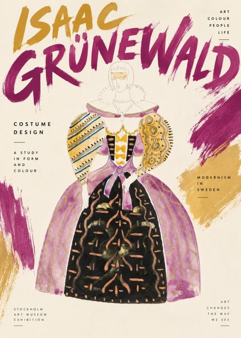 Isaac Grünewald Costume Design V No2 - Juliste
