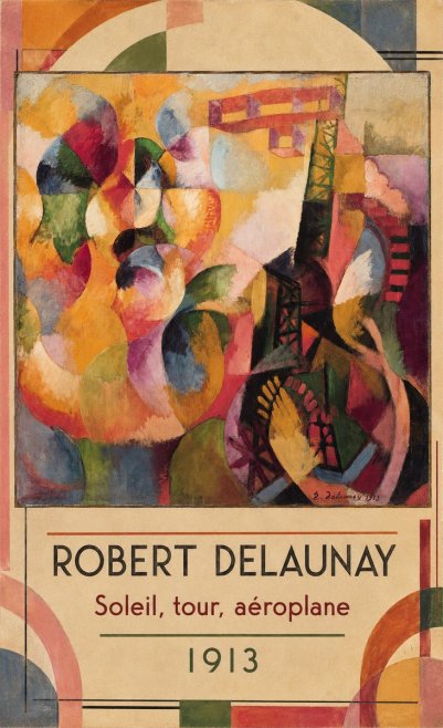 Robert Delaunay Soleil, Tour, Aéroplane No1 - Juliste