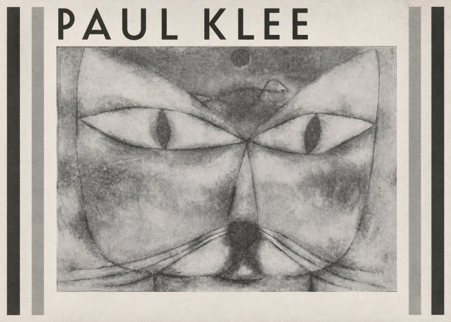 Paul Klee Cat and Bird No1 - Juliste