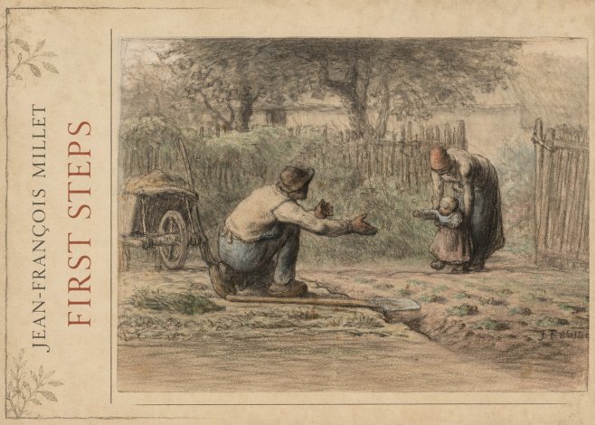 Jean-François Millet First Steps No2 - Juliste