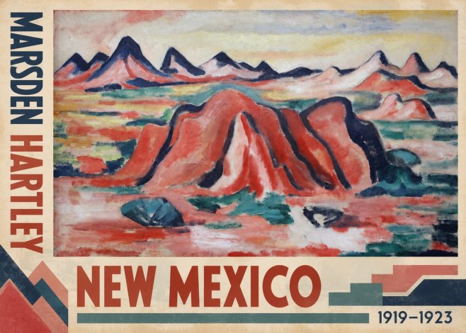 Marsden Hartley New Mexico No2 - Juliste