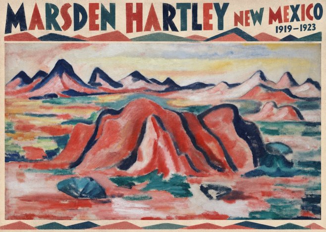 Marsden Hartley New Mexico No4 - Juliste