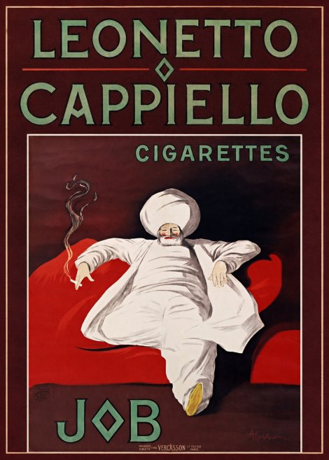 Leonetto Cappiello Job Cigarettes No5 - Juliste