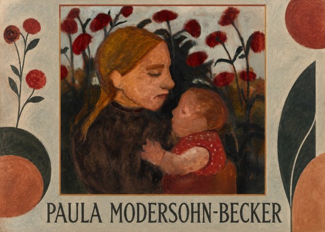 Paula Modersohn-Becker Mother and Child No1 - Juliste