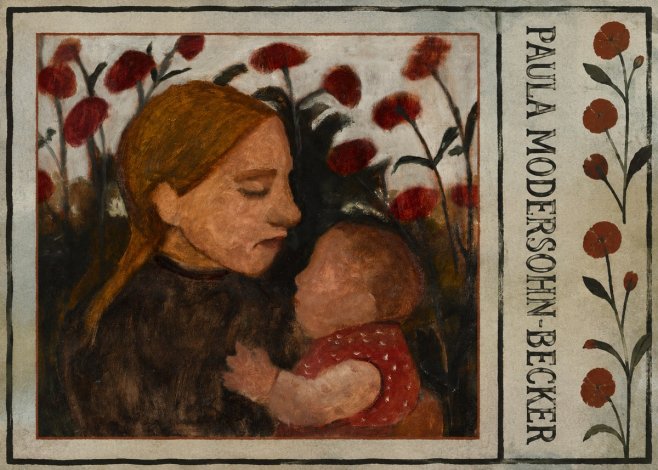 Paula Modersohn-Becker Mother and Child No2 - Juliste