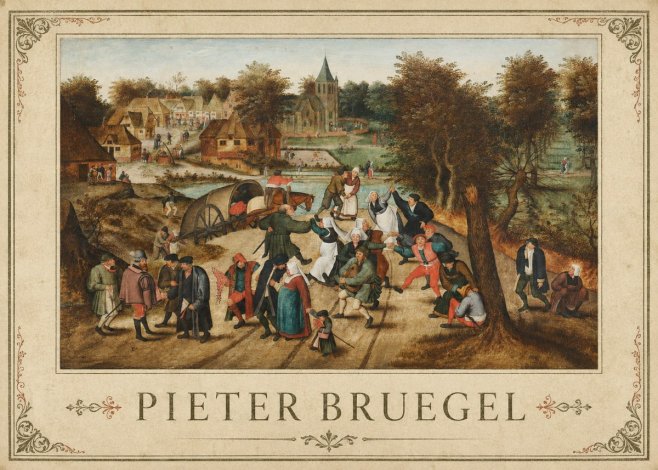 Pieter Bruegel The Peasant Dance I No4 - Juliste