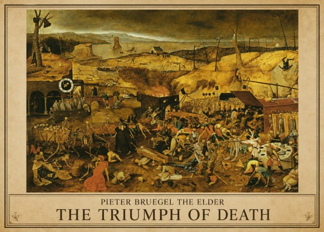 Pieter Bruegel The Triumph of Death I No1 - Juliste