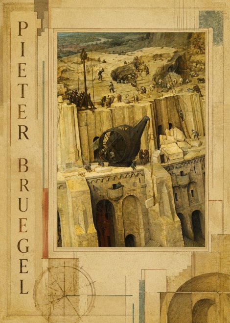 Pieter Bruegel The Tower of Babel VII No2 - Juliste