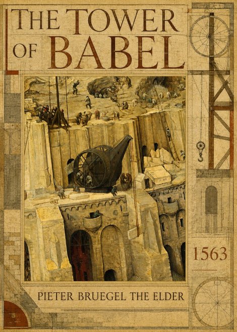 Pieter Bruegel The Tower of Babel VII No6 - Juliste