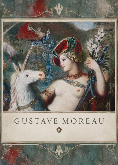 Gustave Moreau The Unicorns I No2 - Juliste