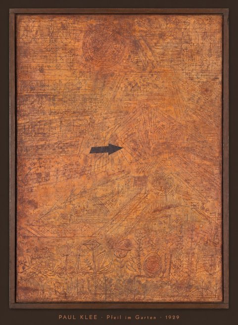 Paul Klee Pfeil Im Garten No4 - Juliste