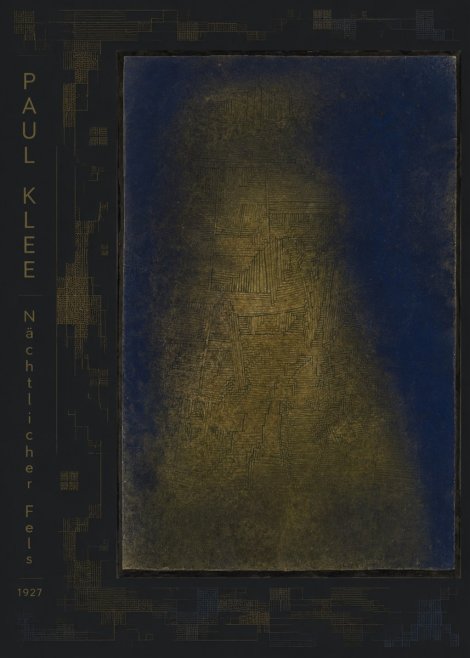 Paul Klee Nächtlicher Fels No4 - Juliste