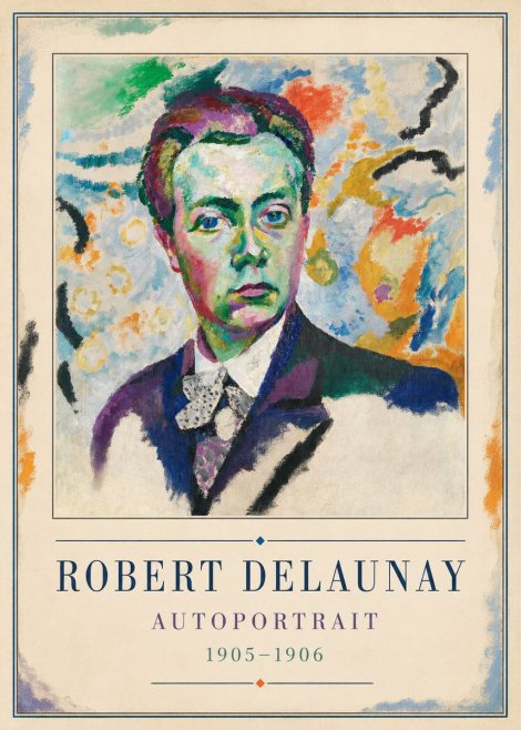 Robert Delaunay Autoportrait No2 - Juliste