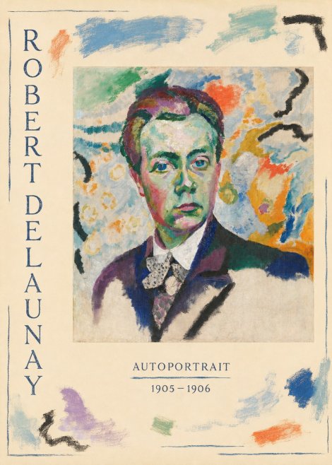 Robert Delaunay Autoportrait No5 - Juliste