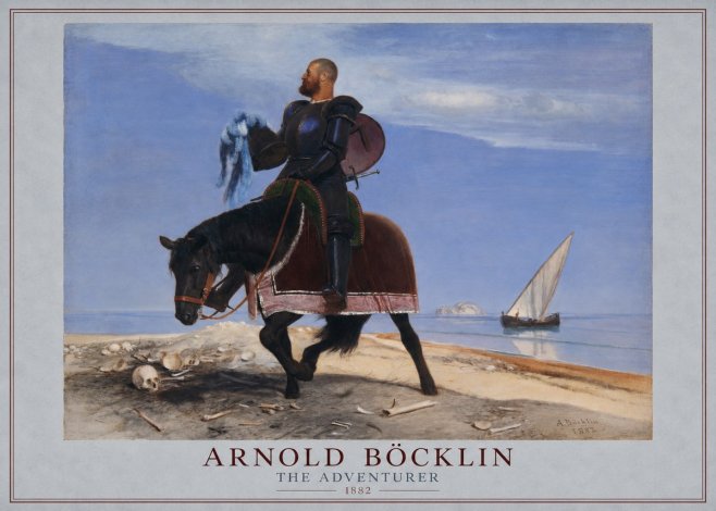 Arnold Böcklin The Adventurer No1 - Juliste