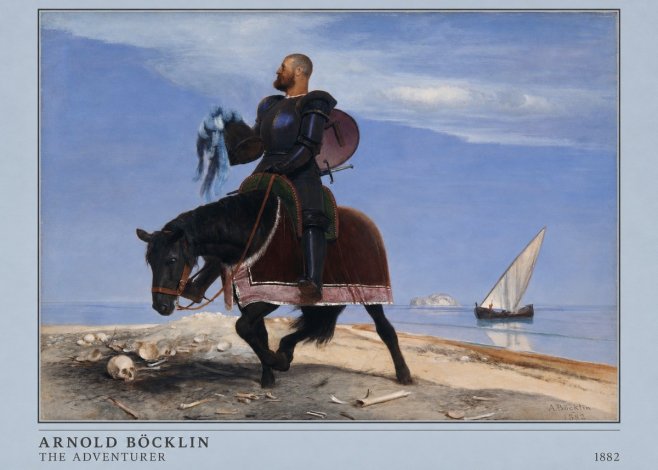 Arnold Böcklin The Adventurer No4 - Juliste