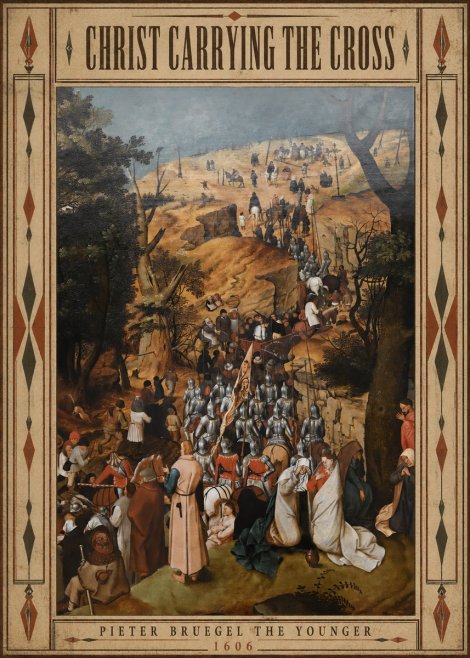 Pieter Bruegel Christ Carrying the Cross I No5 - Juliste