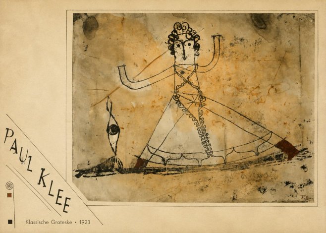 Paul Klee Klassische Groteske No3 - Juliste