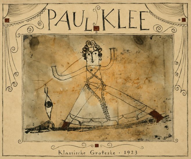 Paul Klee Klassische Groteske No6 - Juliste