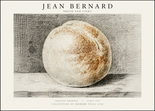 Jean Bernard Bread and Light No1 - Juliste