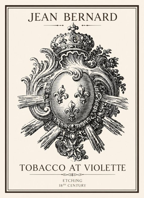 Jean Bernard Tobacco at Violette No1 - Juliste