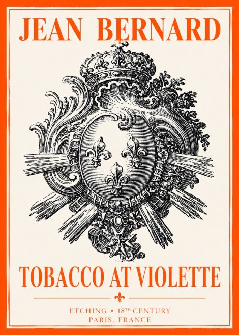 Jean Bernard Tobacco at Violette No2 - Juliste