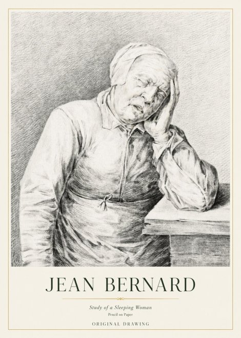 Jean Bernard Resting No4 - Juliste