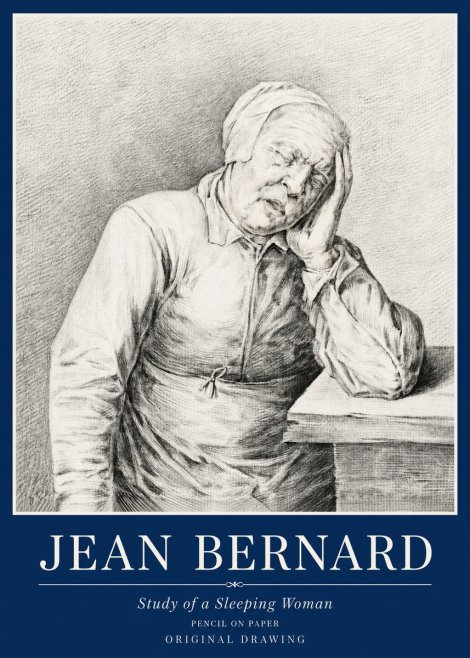 Jean Bernard Resting No6 - Juliste