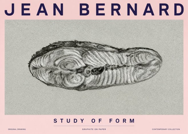 Jean Bernard Study of Form I No3 - Juliste