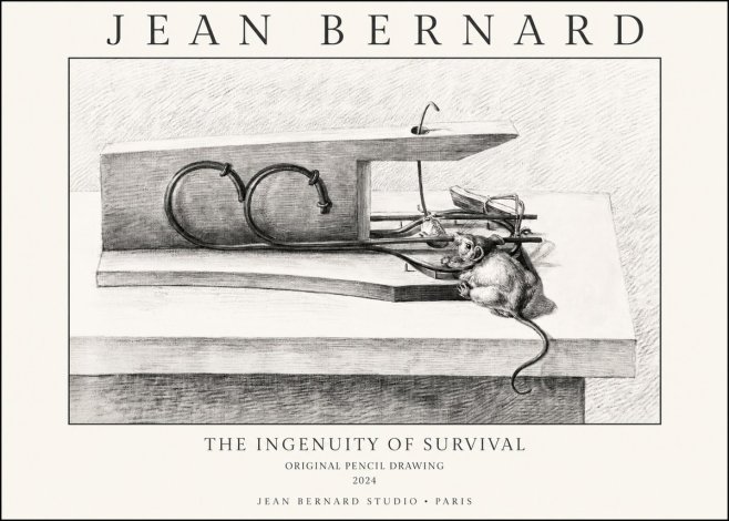 Jean Bernard The Ingenuity of Survival No1 - Juliste