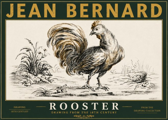 Jean Bernard Rooster No5 - Juliste