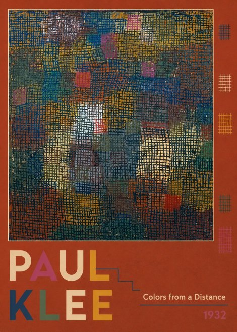 Paul Klee Colors from a Distance No3 - Juliste