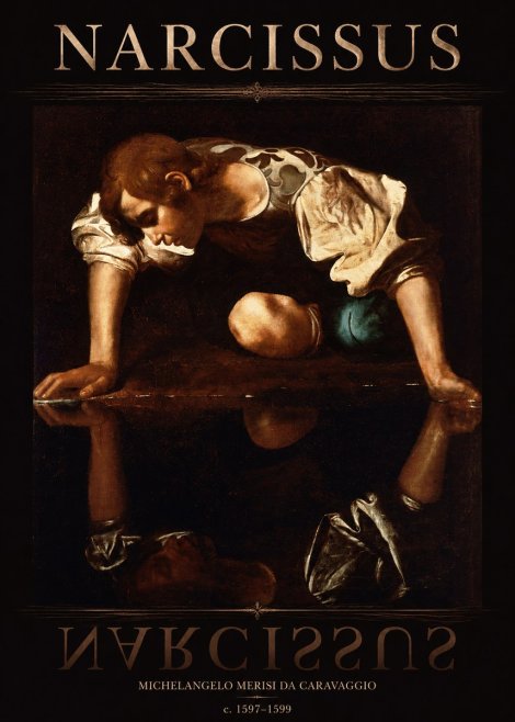 Michelangelo Merisi da Caravaggio Narcissus I No5 - Juliste