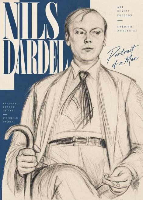 Nils Dardel Portrait of a Man No2 - Juliste