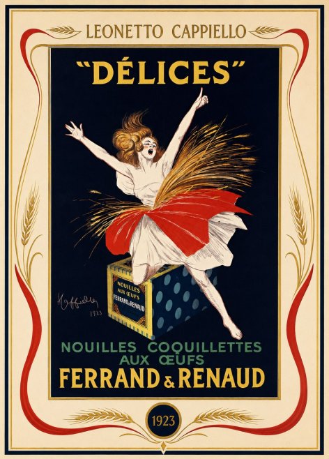 Leonetto Cappiello Délices I No1 - Juliste