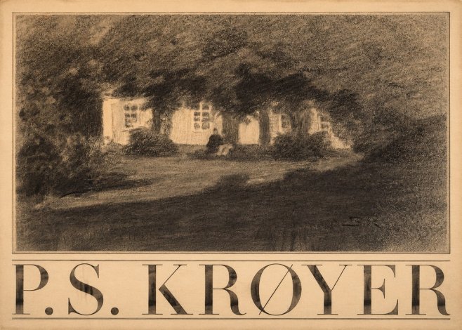 P.S. Krøyer Fra Krøyers Hus Og Have I Skagen No5 - Juliste